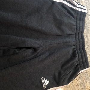 Adidas sweatpants and Adidas longsleeve shirt